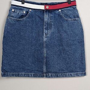 VTG Woman's Size 12 Tommy Hilfiger Jean Skirt